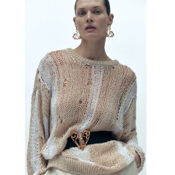 Zara Heart Belt Size 32 - Picture 3 of 4